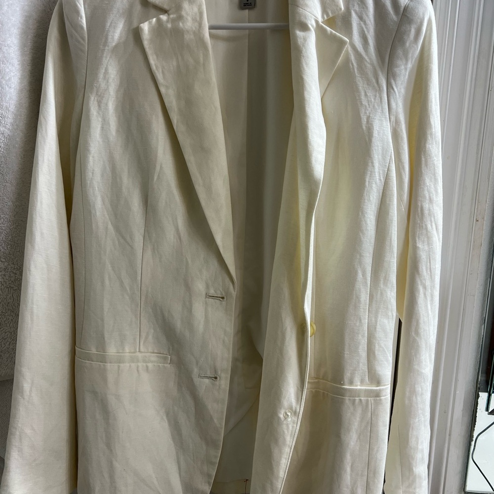 a new day Cream Women's Blazer